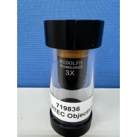 Rudolph Technologies 719836 3X RTEC Objective Lens...